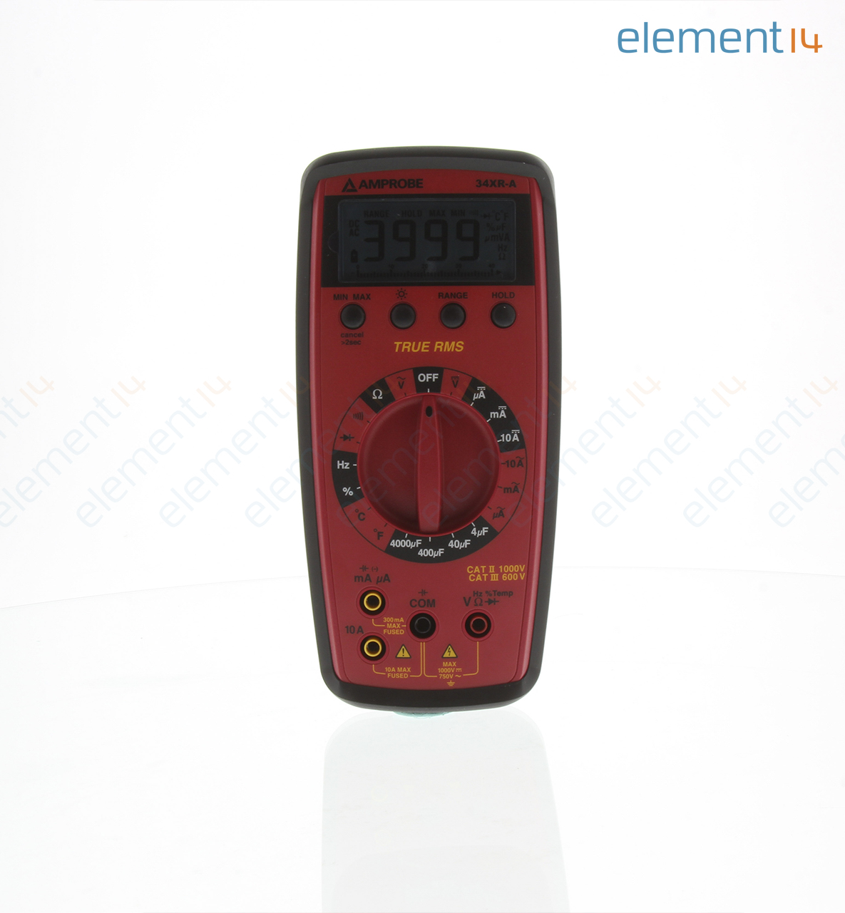 34XRA Behaamprobe, Digitalmultimeter, 3999 Zählwerte, TRMS Farnell DE