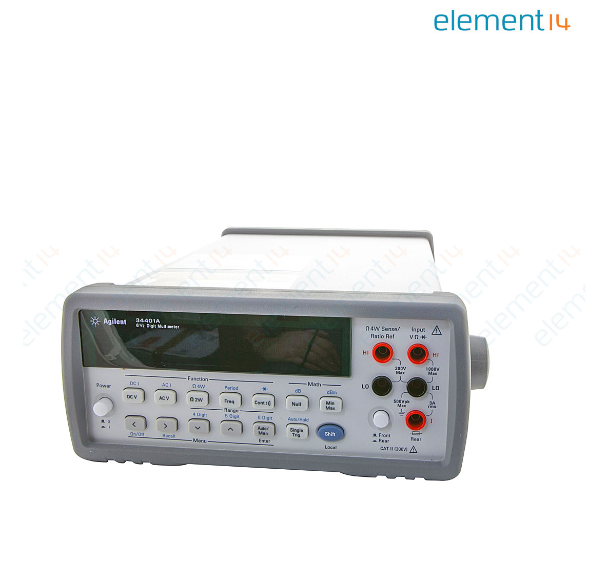 Bench Digital Multimeter, 1000 Count, True RMS, Auto Range, 1 kV, 3 A