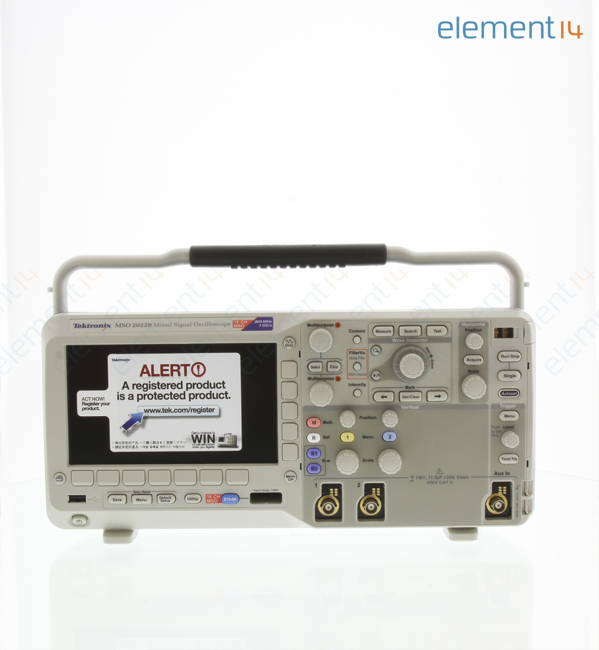 MSO2022B Tektronix MSO / MDO Oscilloscope, MSO2000B Series, 2+16 Channel
